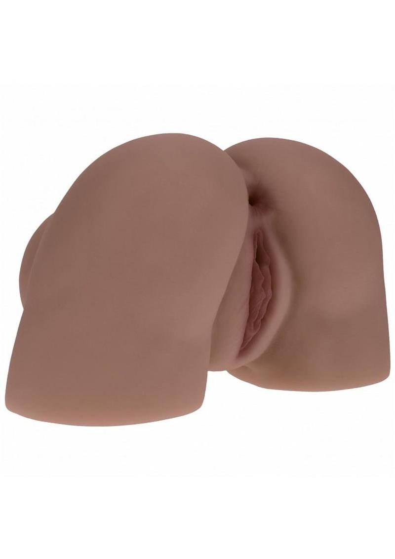 Xkin Kaya Bloom Dual Entry Masturbator - Chocolate