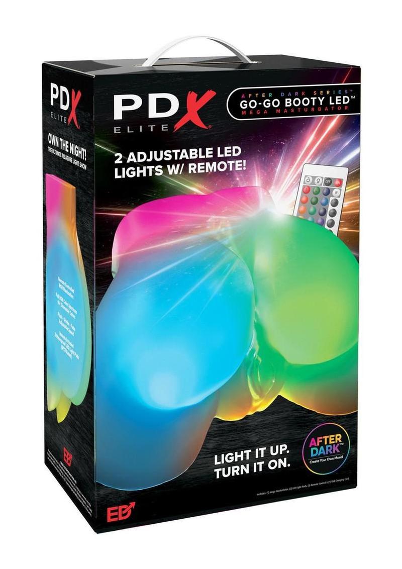 PDX Elite Go-Go Booty LED Mega Rechargeable Masturbator